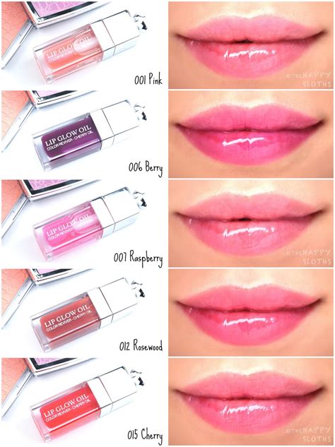 dior addict lip glow oil colors|Dior Lip Glow shades.